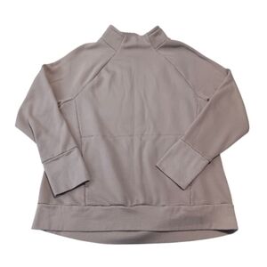 Fabletics Tan Cozy Sweatshirt